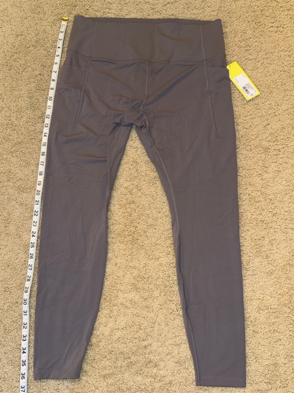 all in motion Gray High-Waist Leggings with Side Pockets - Picture 4 of 12
